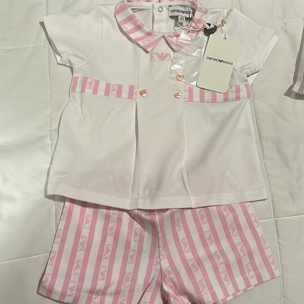 Armani logo set